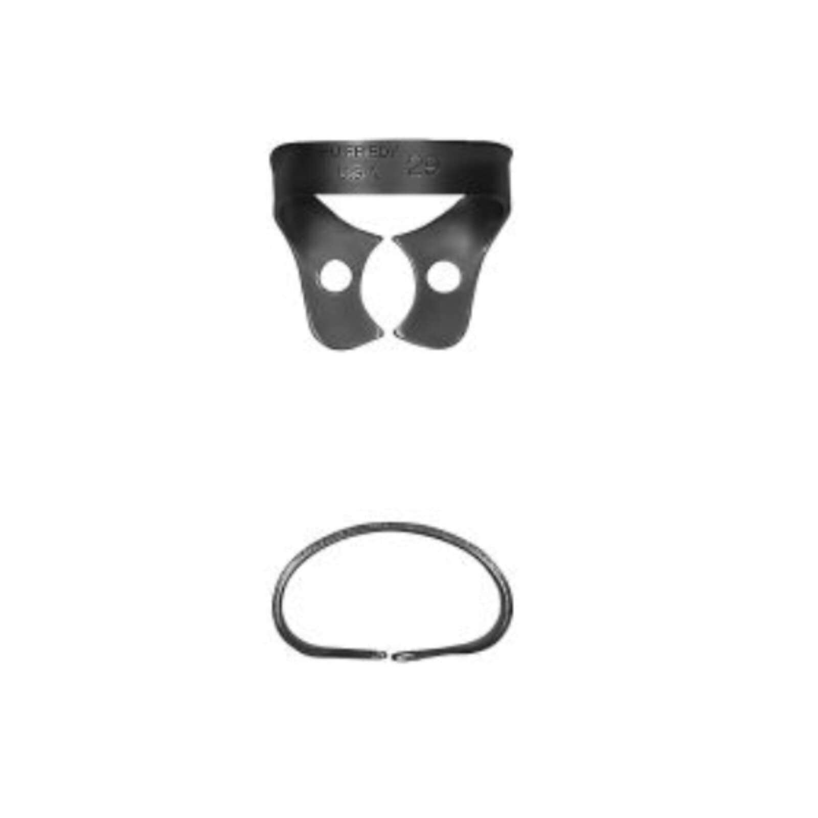 Hu-Friedy Black Line Rubber Dam Clamp #29, Wingless, Lower Premolars, RDCM29X thumbnail 2
