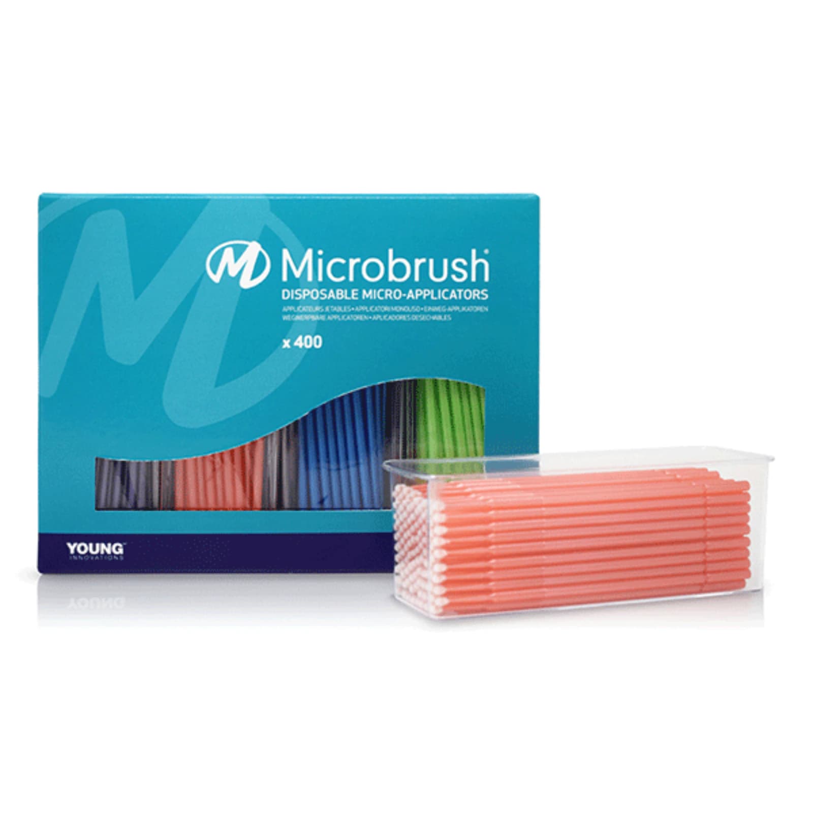 Microbrush Tube Series Disposable Micro Applicators, Regular 2mm, Assorted Colors, 400/Pk, MRA400 thumbnail 14