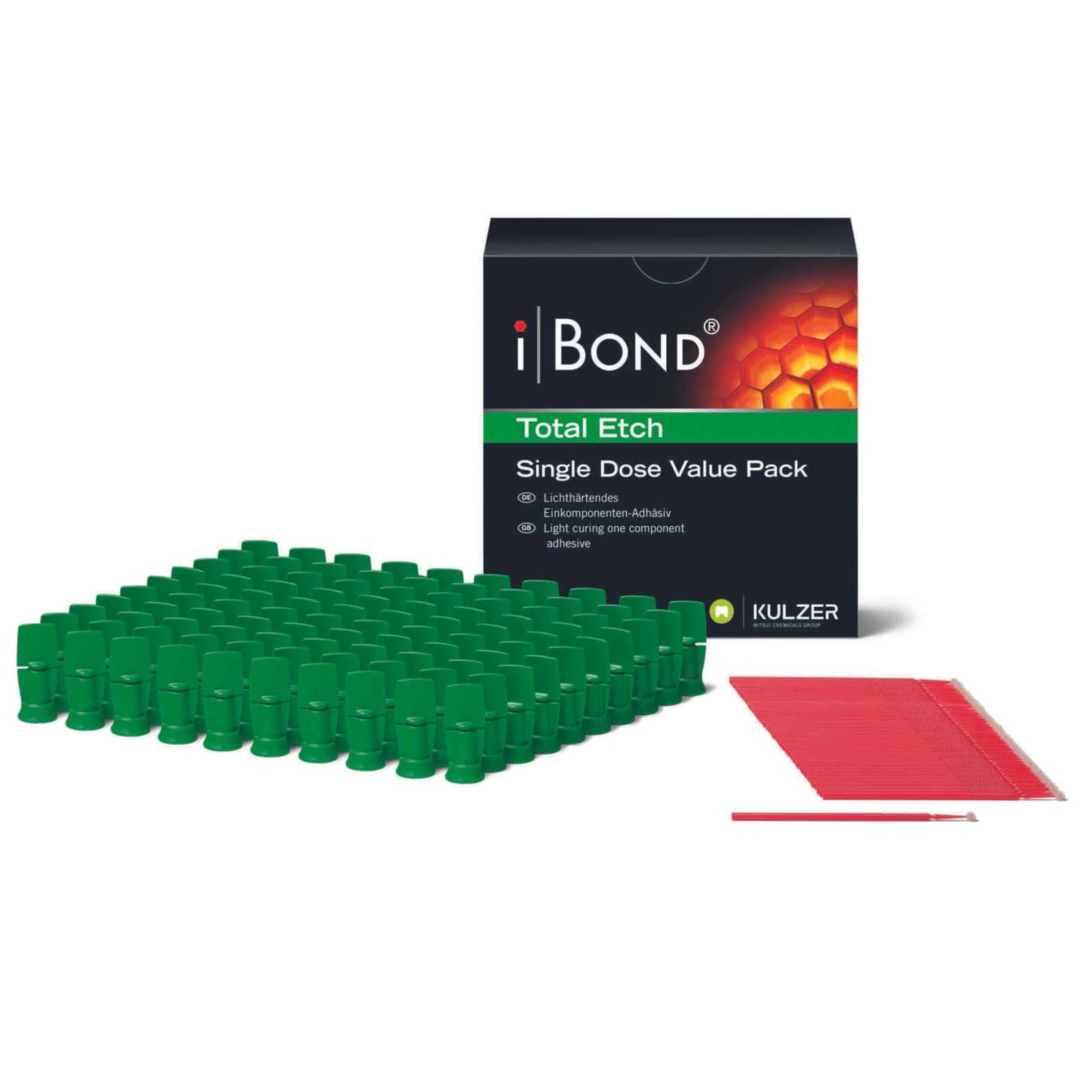 iBOND Total Etch Light-Cure Bonding Agent, Single Dose Value Pack, 0.15 ml, 100/Pk, 66039870 thumbnail 3