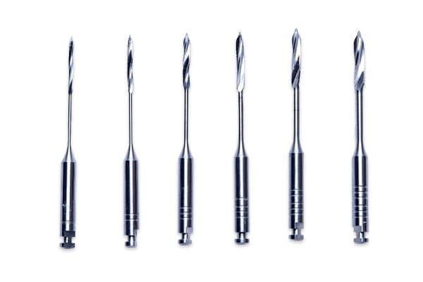 Premier Peeso Drills, Right Angle Latch, #1, 19mm, Stainless Steel, 6/Pk, 9055021 thumbnail 3