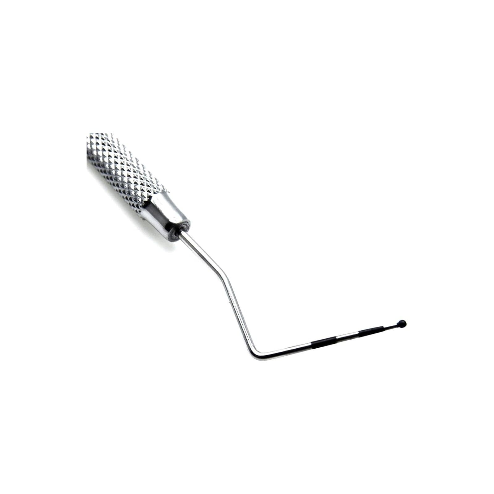 A. Titan WHO Periodontal Probe, Single Ended, Color Coded Markings at 3.5-5.5-8.5-11.5mm, Stainless Steel, Each thumbnail 2