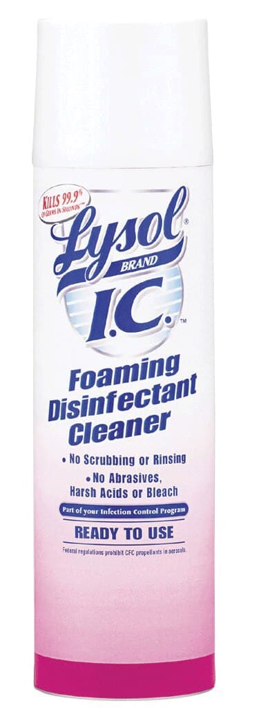 Lysol I.C. Foaming Disinfectant Cleaner, 24 oz Bottle, 95524 thumbnail 2