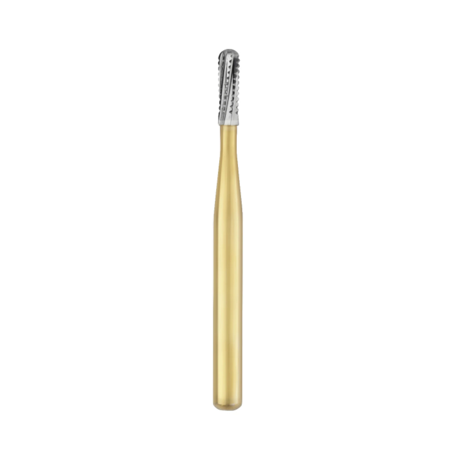 Great White Gold Series Carbide Burs, FG, Straight Fissure Round End Cross Cut, #GW2 (1558), 100/Pk, 13095 thumbnail 6