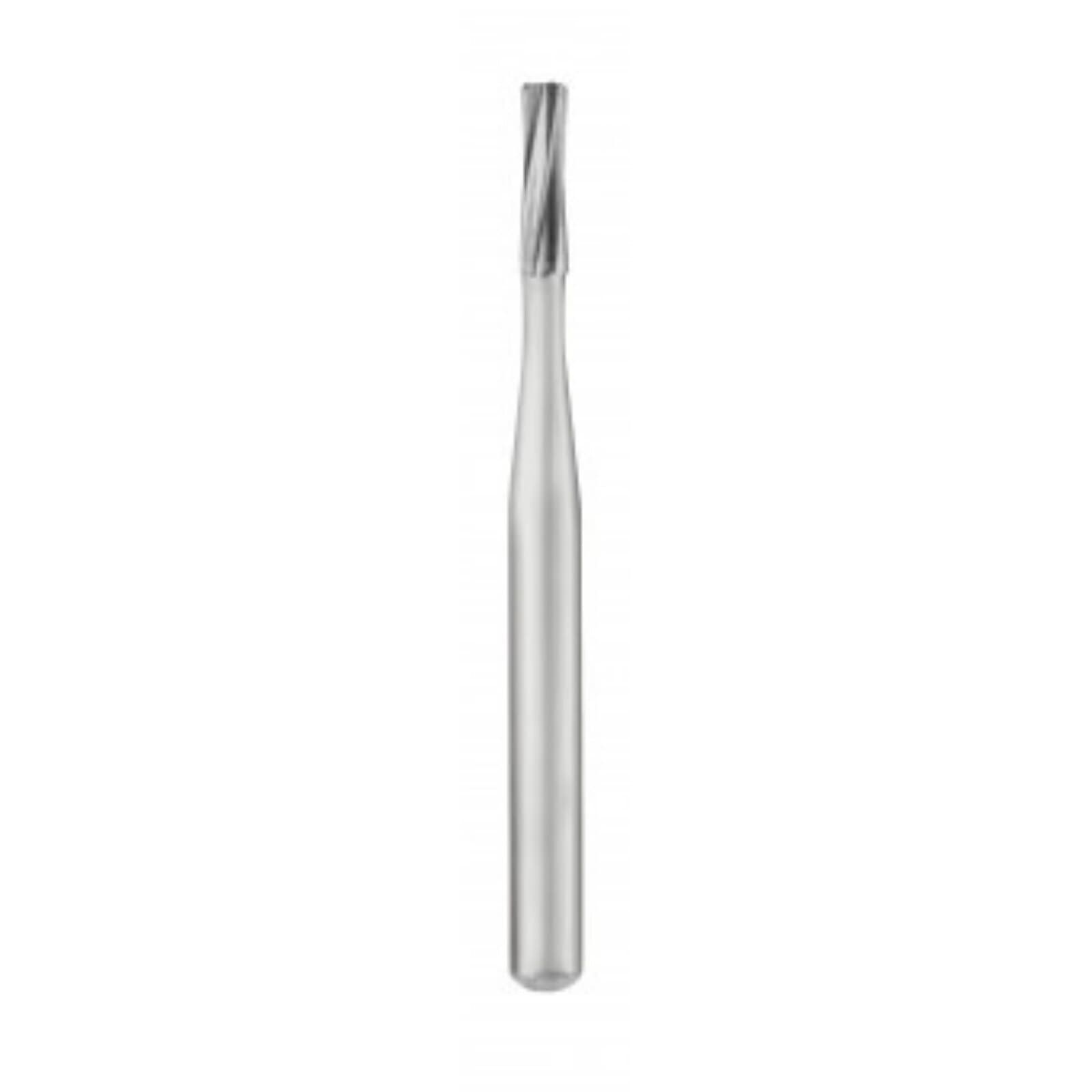 SS White Standard Operative Carbide Bur, FG, Straight Flat End Fissure, #57, 1.0 mm Head Diameter, 3.8 mm Head Length, 10/Pk, 14994 thumbnail 3