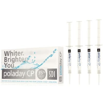Pola Day CP Take-Home Tooth Whitening System, 35% Carbamide Peroxide, Spearmint, 1.3 g Syringes, 4/Pk, 7700324 thumbnail 8