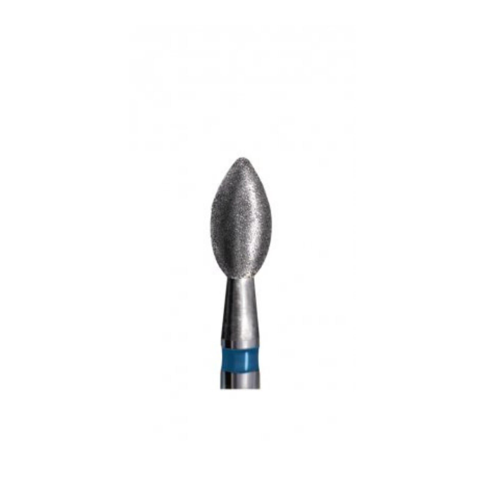 Zir-CUT Diamond Bur, Friction Grip (FG), Curettage, #Z878K-021, 2.1 mm Diameter, 8.0 mm Length, Blue, 5/Pk thumbnail 2