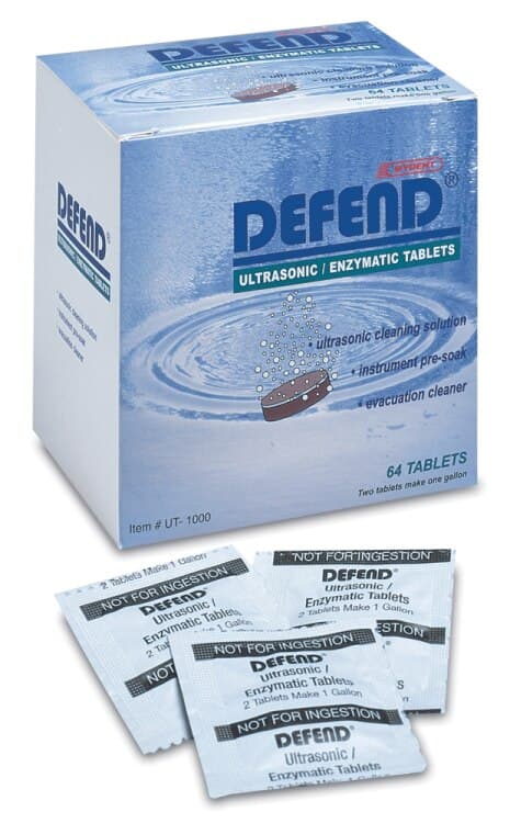 Defend Ultrasonic Enzymatic Cleaning Tablets, 64/Box, UT1000 thumbnail 6
