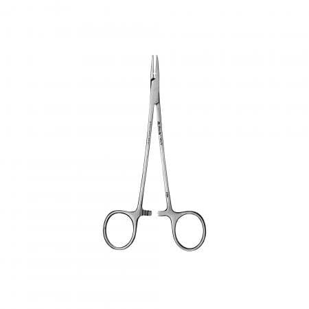 Hu-Friedy Needle Holder – Crile-Wood Grooved, 15 cm/6", Tungsten Carbide, Serrated, NHCW thumbnail 2