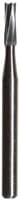 SS White Standard Operative Carbide Bur, FG, Long Straight Flat End Fissure, #57L, 1.0 mm Diameter, 5.0 mm Length, 10/Pk, 15028 thumbnail 3
