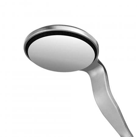 Hu-Friedy #5 Double-Sided Cone Socket Front Surface Mouth Mirror, Rhodium-Coated, 6/Pk, MIR5DS/6 thumbnail 7