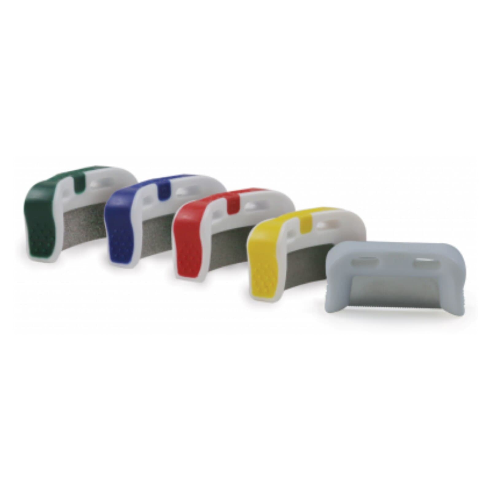 SmartStrip Single-Sided Curved Finishing Strips, Assorted Grits, 10/Pk, SSC-ASST thumbnail 6
