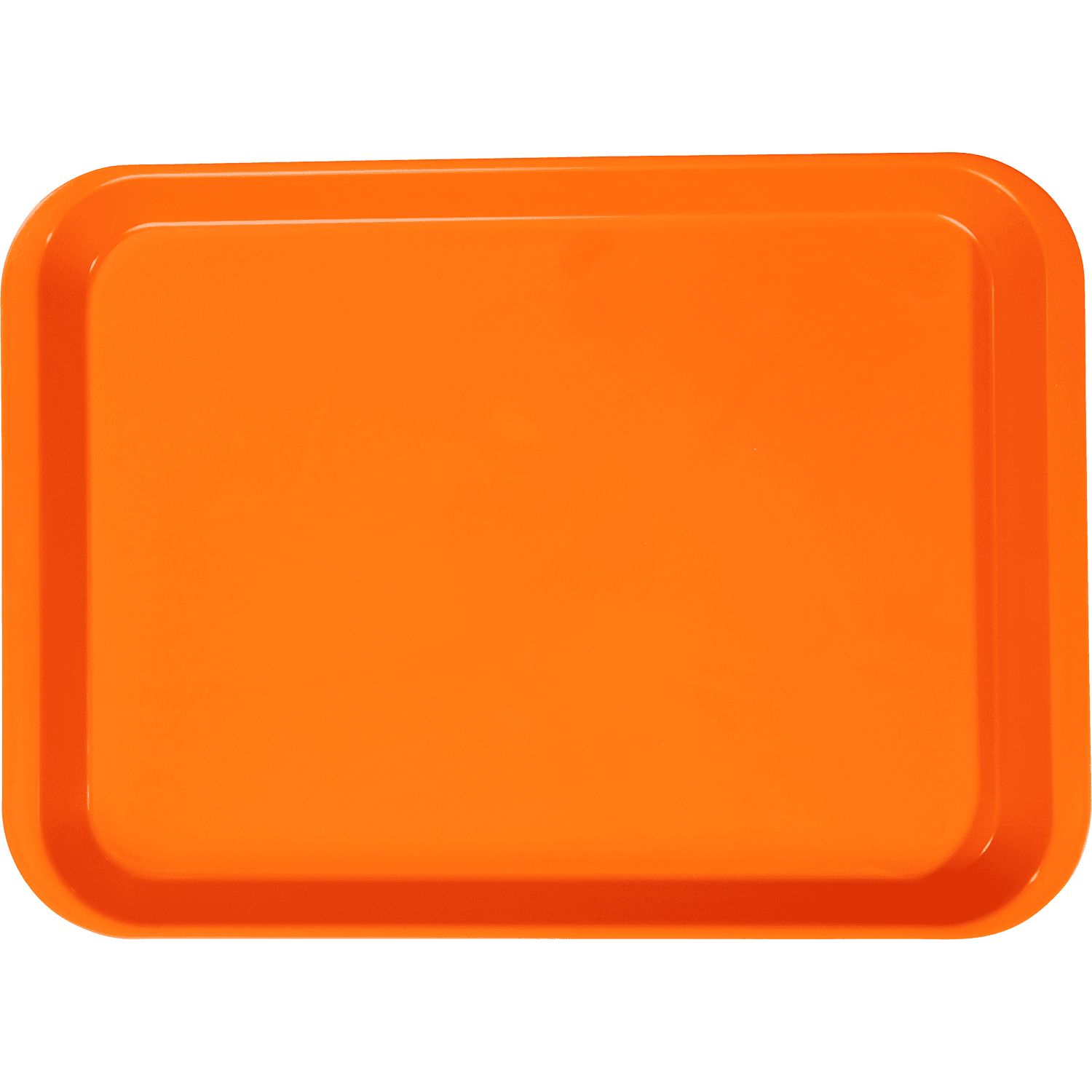 Zirc B-Lok Flat Setup Tray, Size B, Neon Orange, 13-3/8" x 9-5/8" x 7/8", 20Z401Q thumbnail 2
