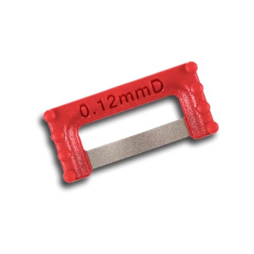 ContactEZ IPR Opener Strip, Double-Sided, Medium Diamond, 0.12 mm, Red, Large, 32/Pk, 32432 thumbnail 2