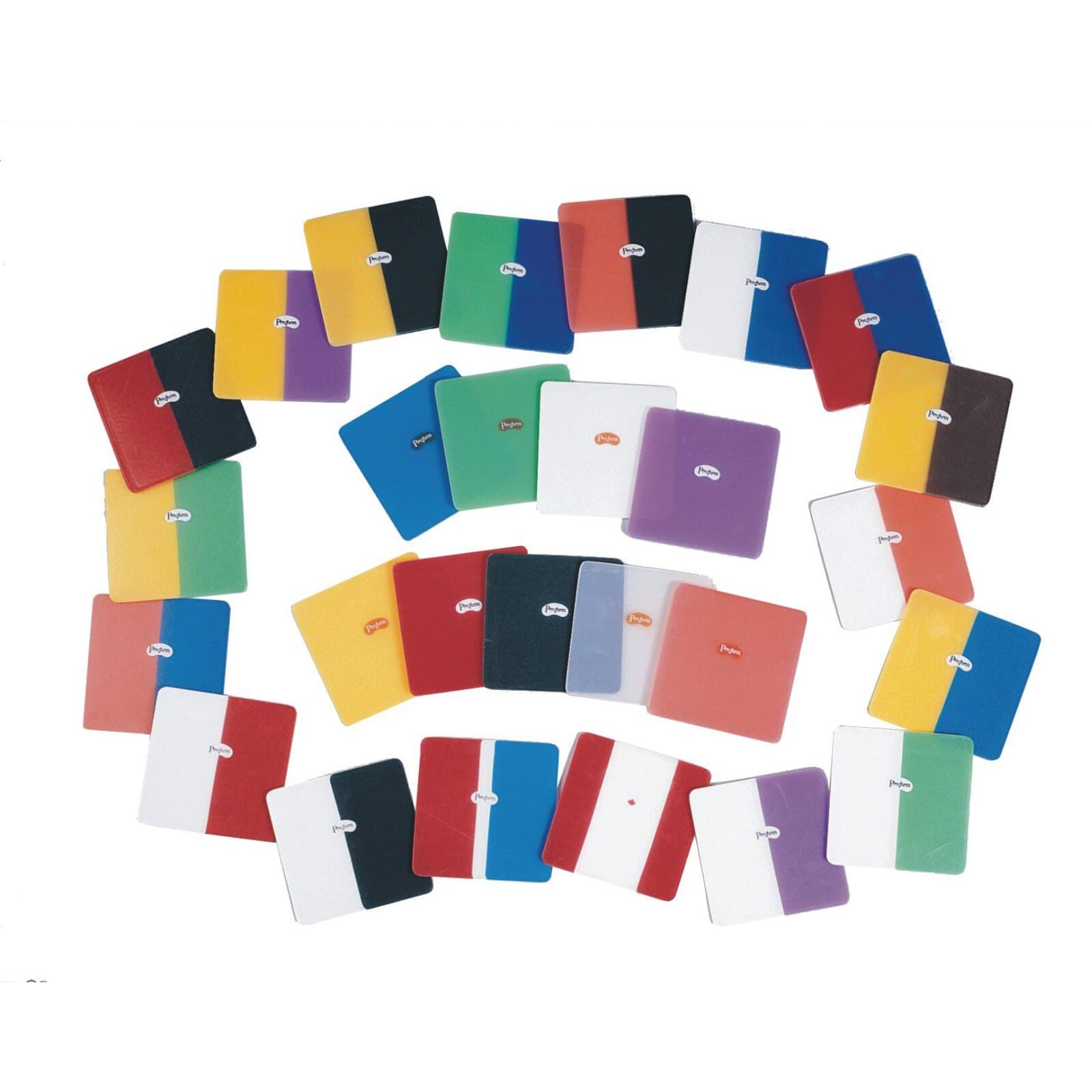 Pro-Form Mouthguard Laminates, Dual-Color, Assorted, 5" x 5", 0.160" (4mm), 12/Pk, 9598710 thumbnail 2