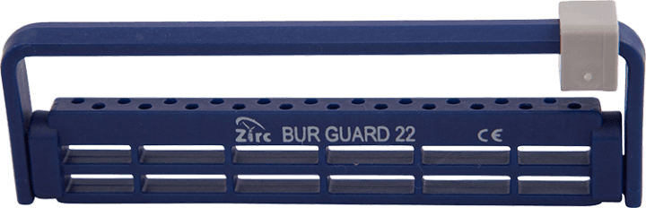 Zirc Steri-Bur Guard 22-Hole Bur Block, Midnight Blue, 50Z410T thumbnail 3