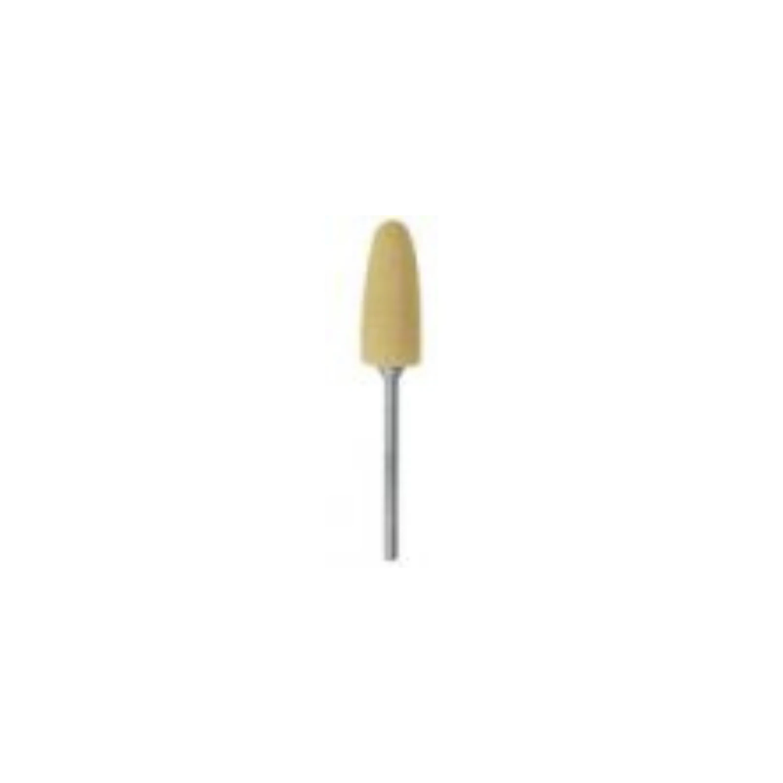 NTI Acrylic Polishers, Fine, Yellow, HP, Round End Taper #100, 6/Pk, P0654 thumbnail 4