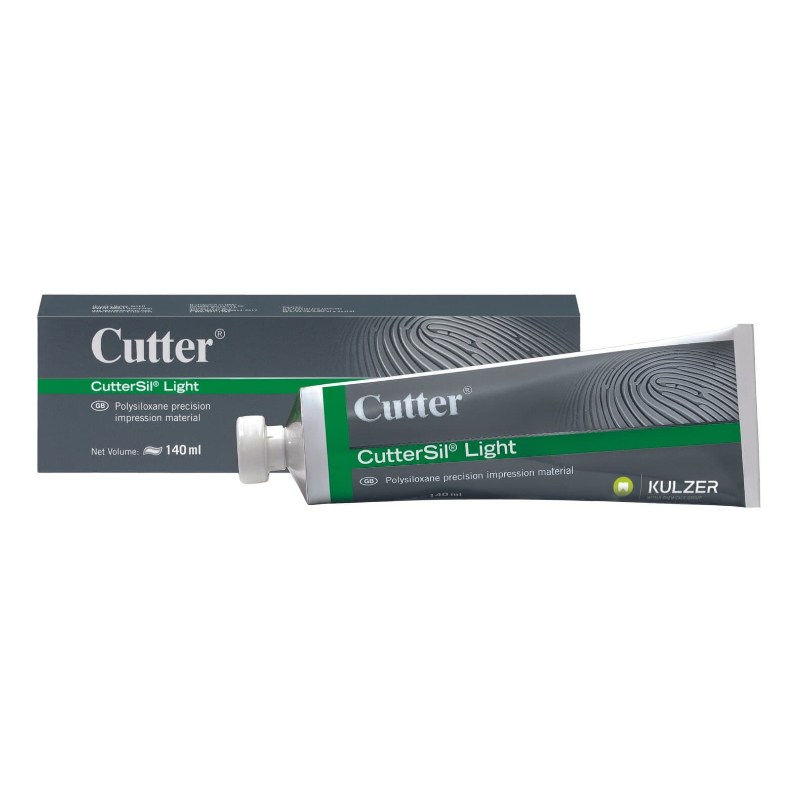 CutterSil Silicone Precision Impression Material, Light Body, 140 ml Tube, 1/Pk, 65817930 thumbnail 3