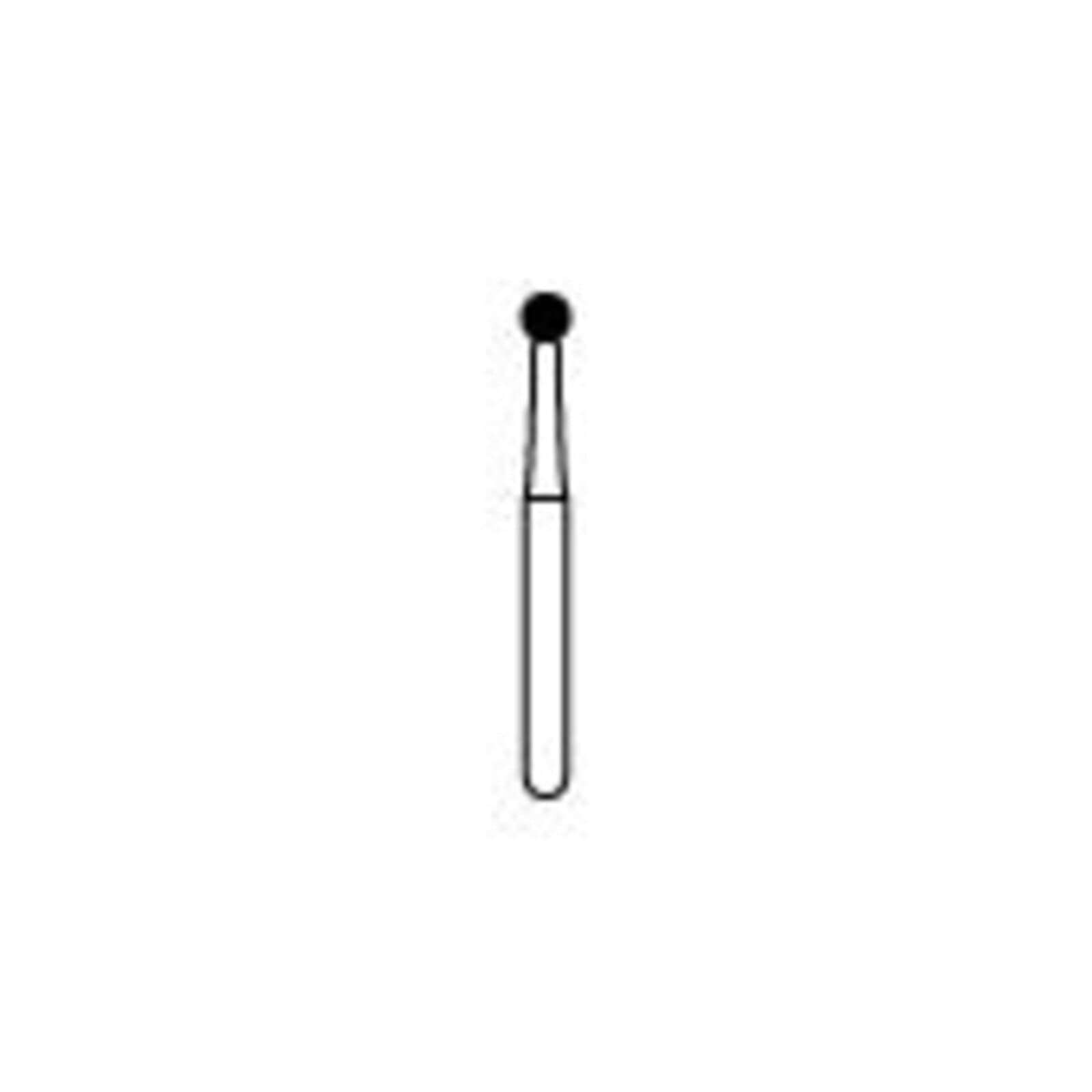 NTI 2-Piece Operative Carbide Burs, FG, Round #6, 1.8 mm Diameter, 100/Pkg, H6-FG100 thumbnail 2