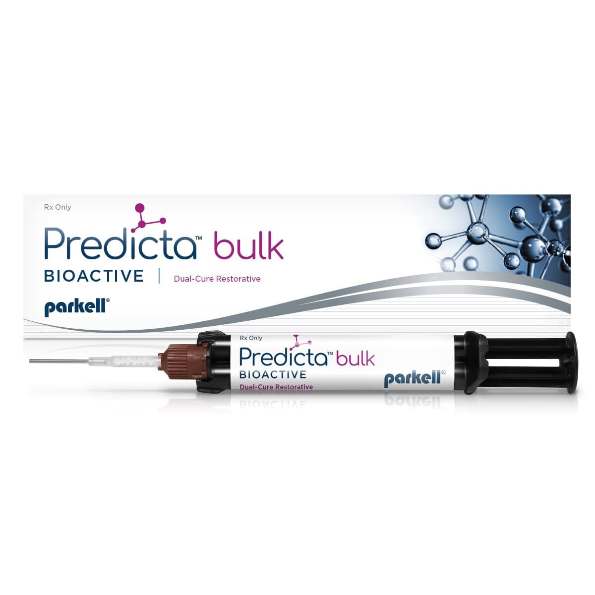 Parkell Predicta Bioactive Bulk-Fill Composite, Low Viscosity (LV), Shade A1/B1, 5 mL Syringe Refill with 20 Dispensing Tips, S610 thumbnail 12