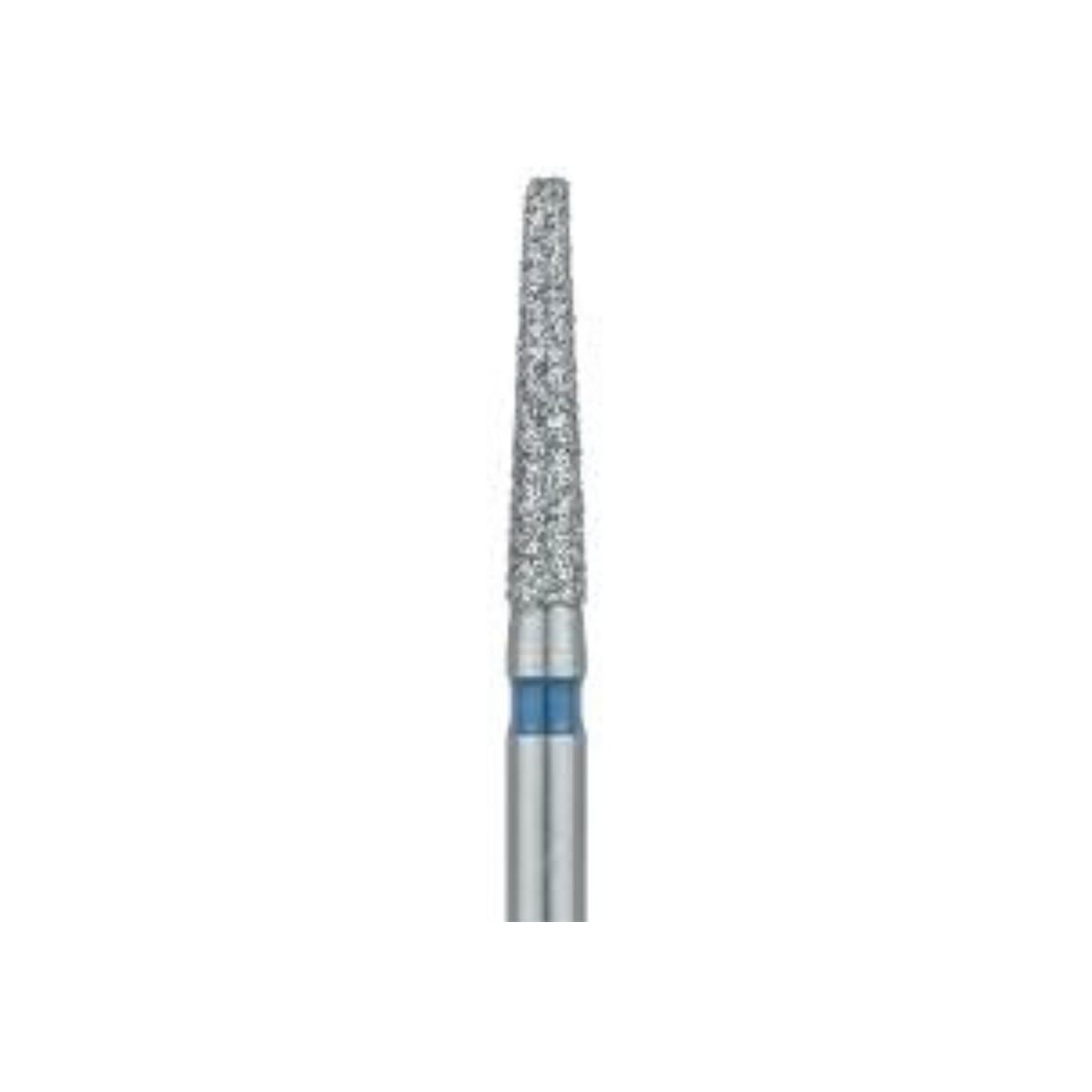 Meisinger 847KR-016-FG Multi-Use Diamond Bur, Round Edge Tapered, Medium Grit, 1.6 mm Diameter, Friction Grip, 5/Pk thumbnail 3