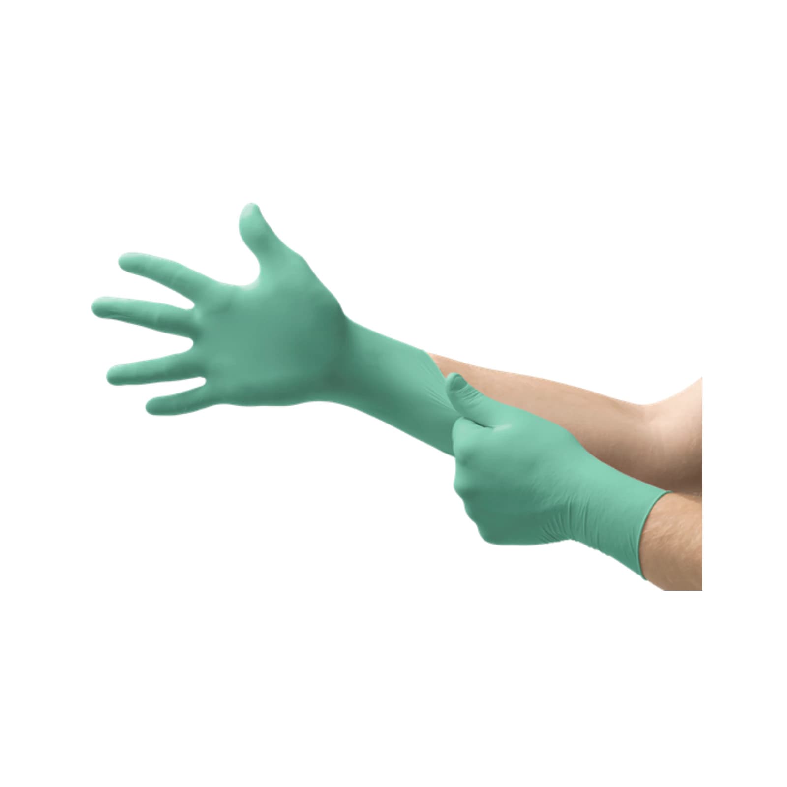 Micro-Touch Affinity Neoprene Exam Gloves, Powder-Free, Latex-Free, Non-Sterile, Large, Green, 100/Box, 3773 thumbnail 11