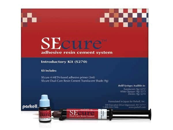 SEcure Adhesive Resin Cement System, Introductory Kit, Translucent, S270 thumbnail 12