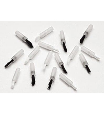 Vista Apex Universal Composite Brush Tips, Regular Bristle, Black, 100/Bag, 302002 thumbnail 10