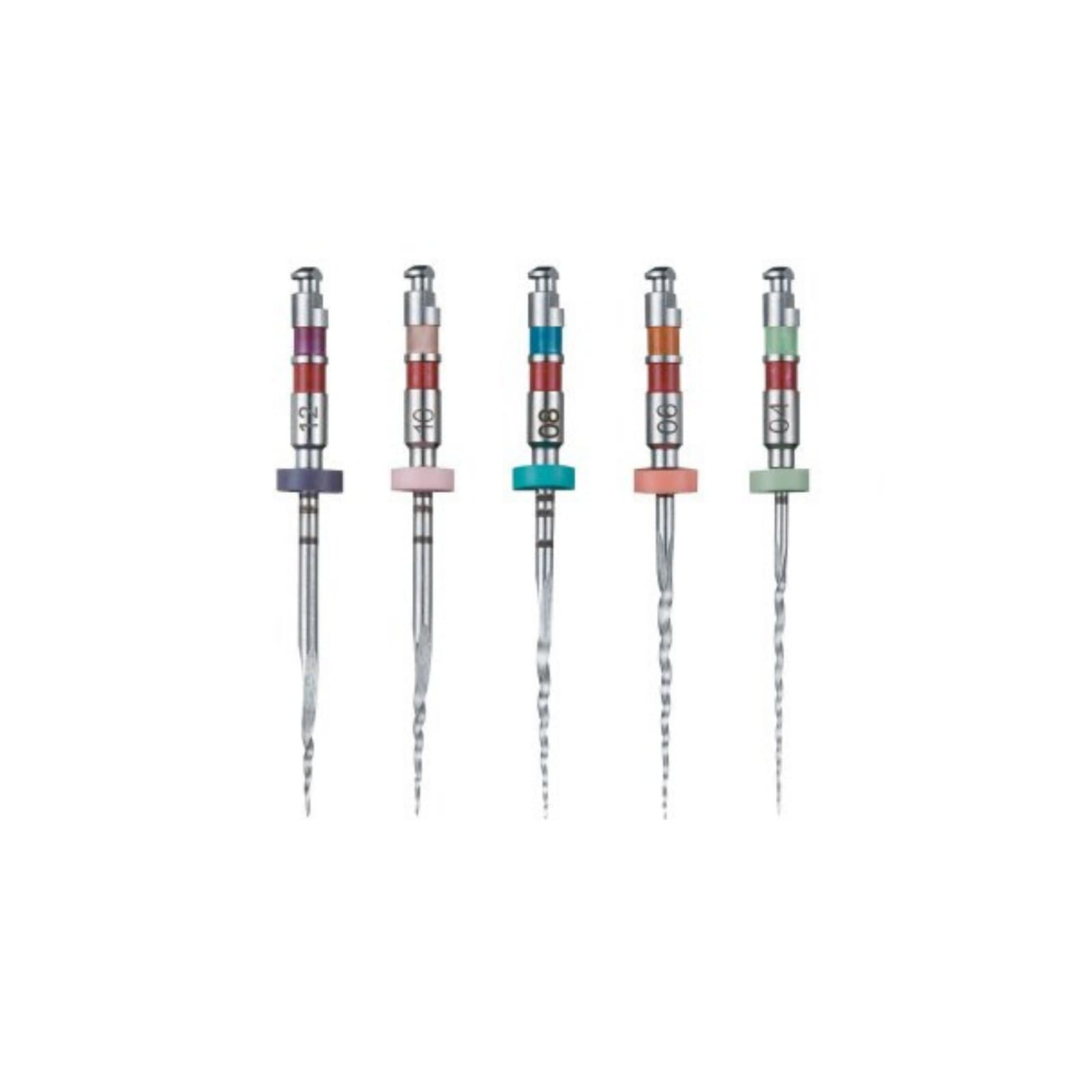 Kerr TF Twisted Files Rotary Endodontic File, #25 Tip, .10 Taper, 27mm, Red, NiTi, 3/Pkg, 822-0257 thumbnail 9