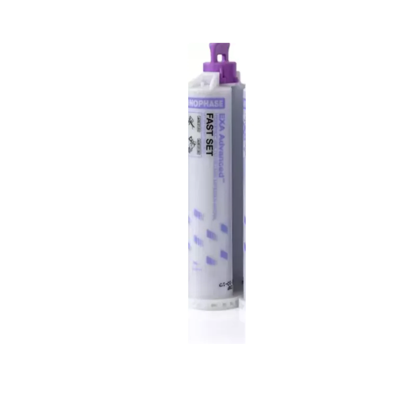 EXA Advanced VPS Impression Material, Monophase, Fast Set, 48 mL Cartridges, Purple, 32/Pack, 139122 thumbnail 2