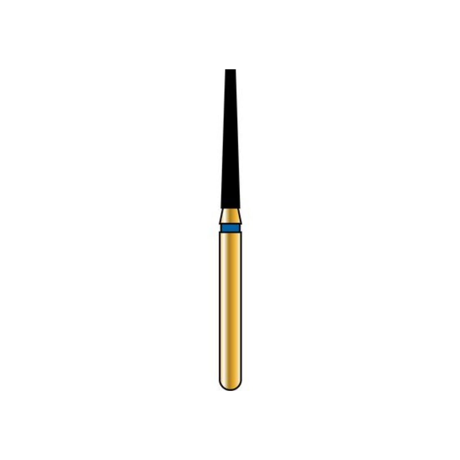 Alpen Multilayer Diamond Bur FG 379-023, Coarse, Football/Egg Shape, Friction Grip, 5/Pk - Alpen Football FG Coarse Diamond Burs - Image 1