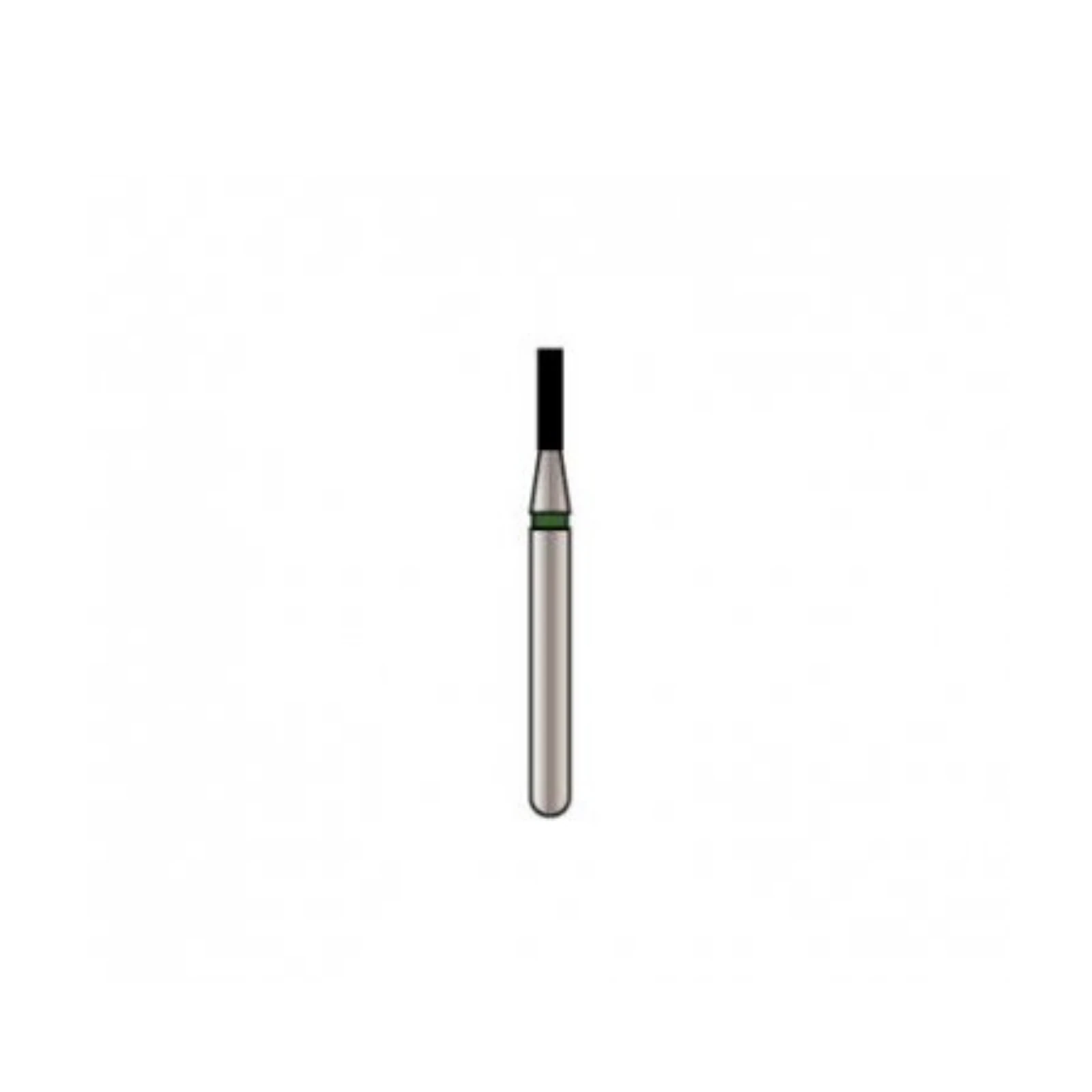 Alpen x1 Single-Use Diamond Bur, FG, Flat End Cylinder, #835-010C, 1.0 mm, Coarse, Green, 25/Pk, X835C010 thumbnail 3