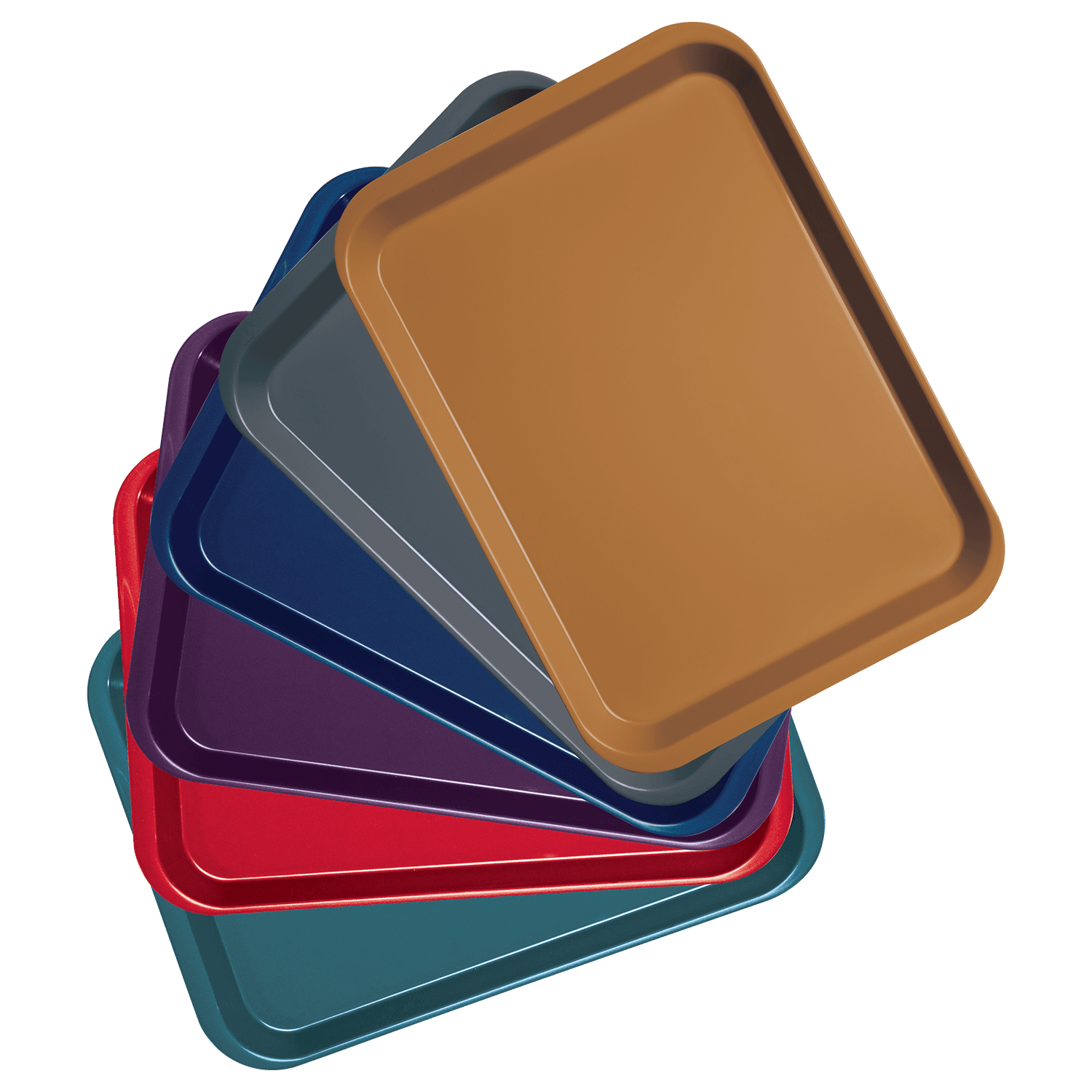 Zirc B-Lok Flat Set-Up Tray, Size B, Midnight Blue, 13-3/8" x 9-5/8" x 7/8", 20Z401T thumbnail 4