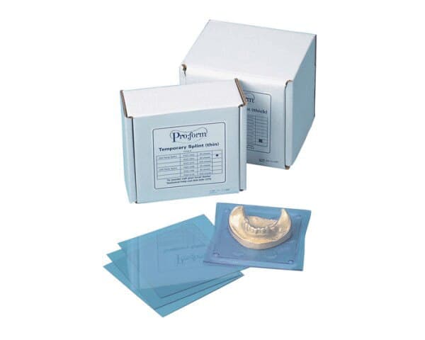 Pro-Form Splint Material, Clear, 5" x 5", 0.060" (1.5 mm), 25/Pk, 9614960 thumbnail 5