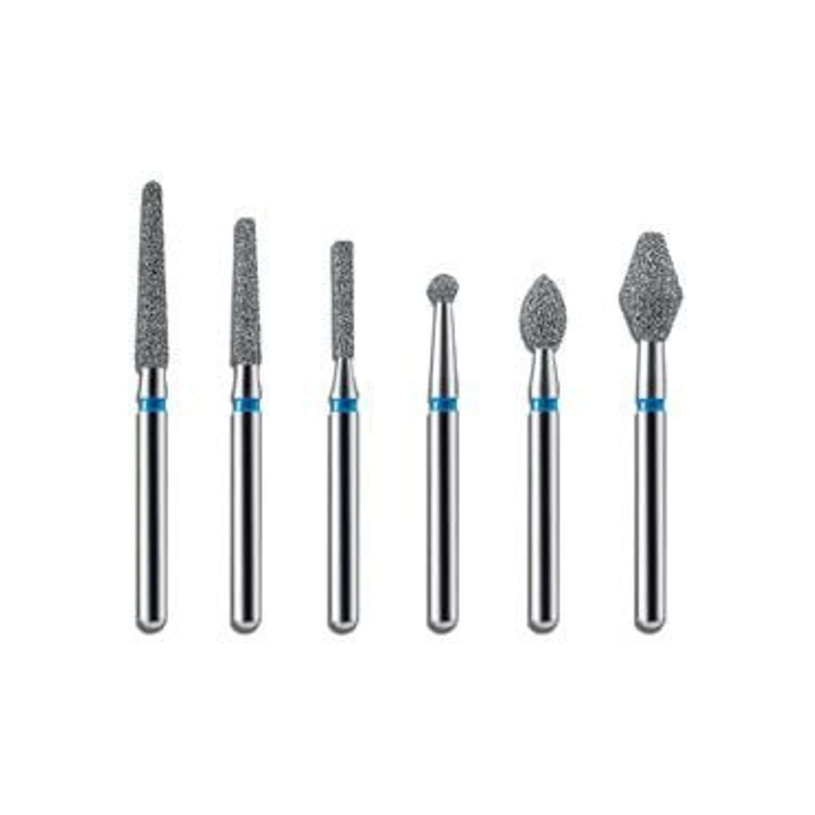 BluWhite Diamond™ Burs – FG, Round, Coarse, Green, #151C, 2.0 mm Diameter, 1.5 mm Length, 5/Pkg - BluWhite Diamond™ Burs – FG, Round, 5/Pkg - Coarse, Green, # 151C, 2.0 mm Diameter, 1.5 mm Length - Image 1