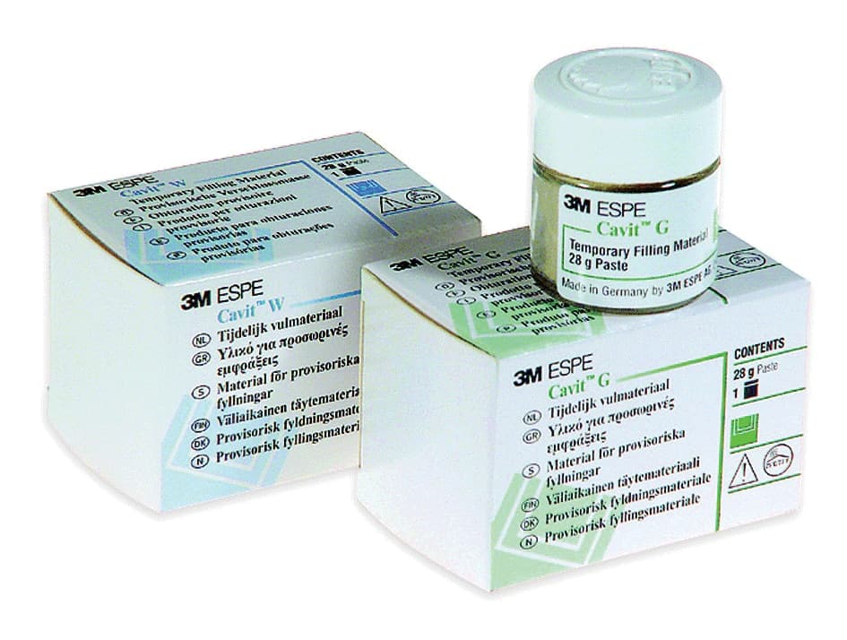 Cavit-W Temporary Filling Material, Medium Set, White, Self-Cure, 28 g Jar, 1/Pk, 44130 thumbnail 11