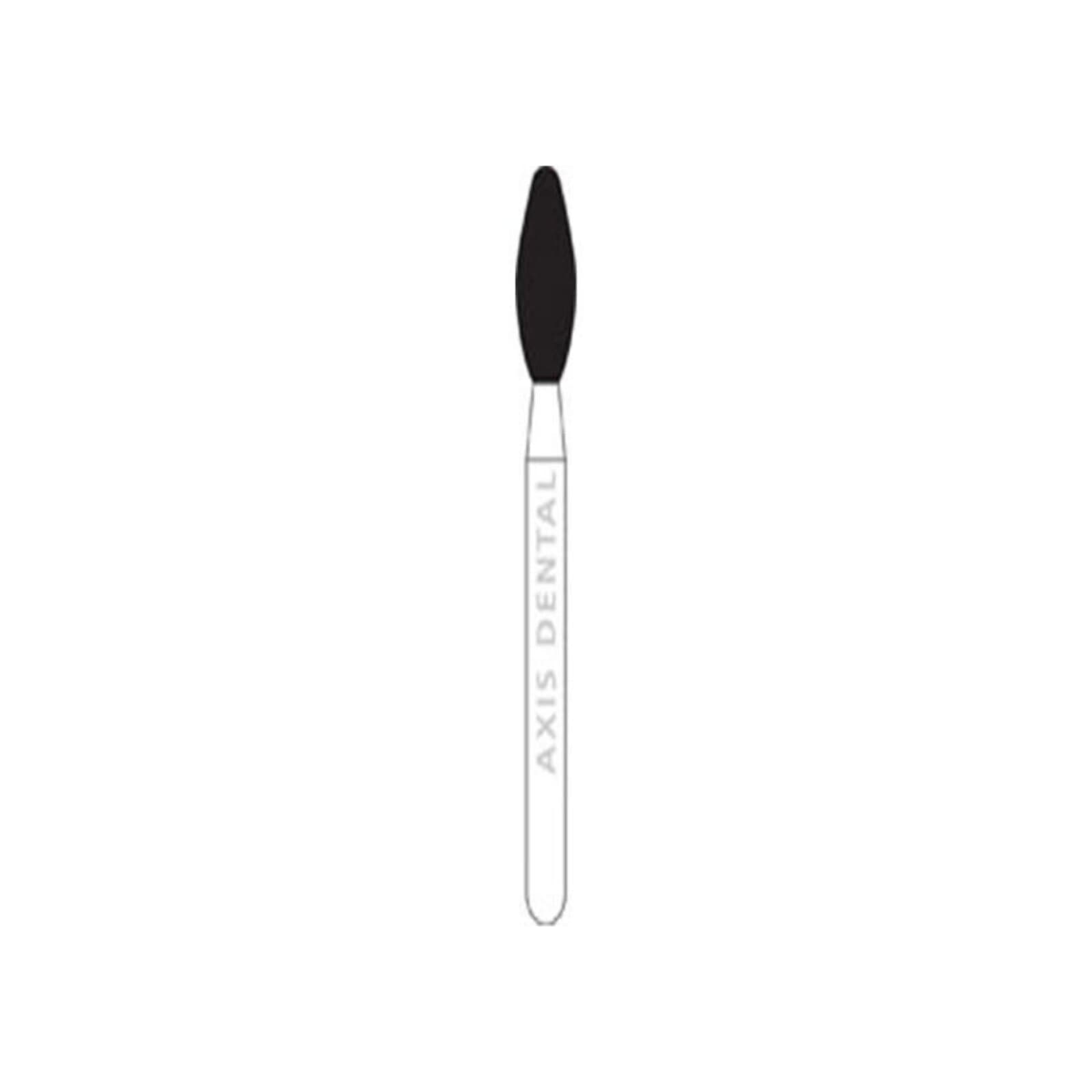 NTI Diamond Bur, FG, Coarse, Football, #369-025, 2.5 mm Diameter, 5.5 mm Length, 5/Pkg, C369-025 thumbnail 2