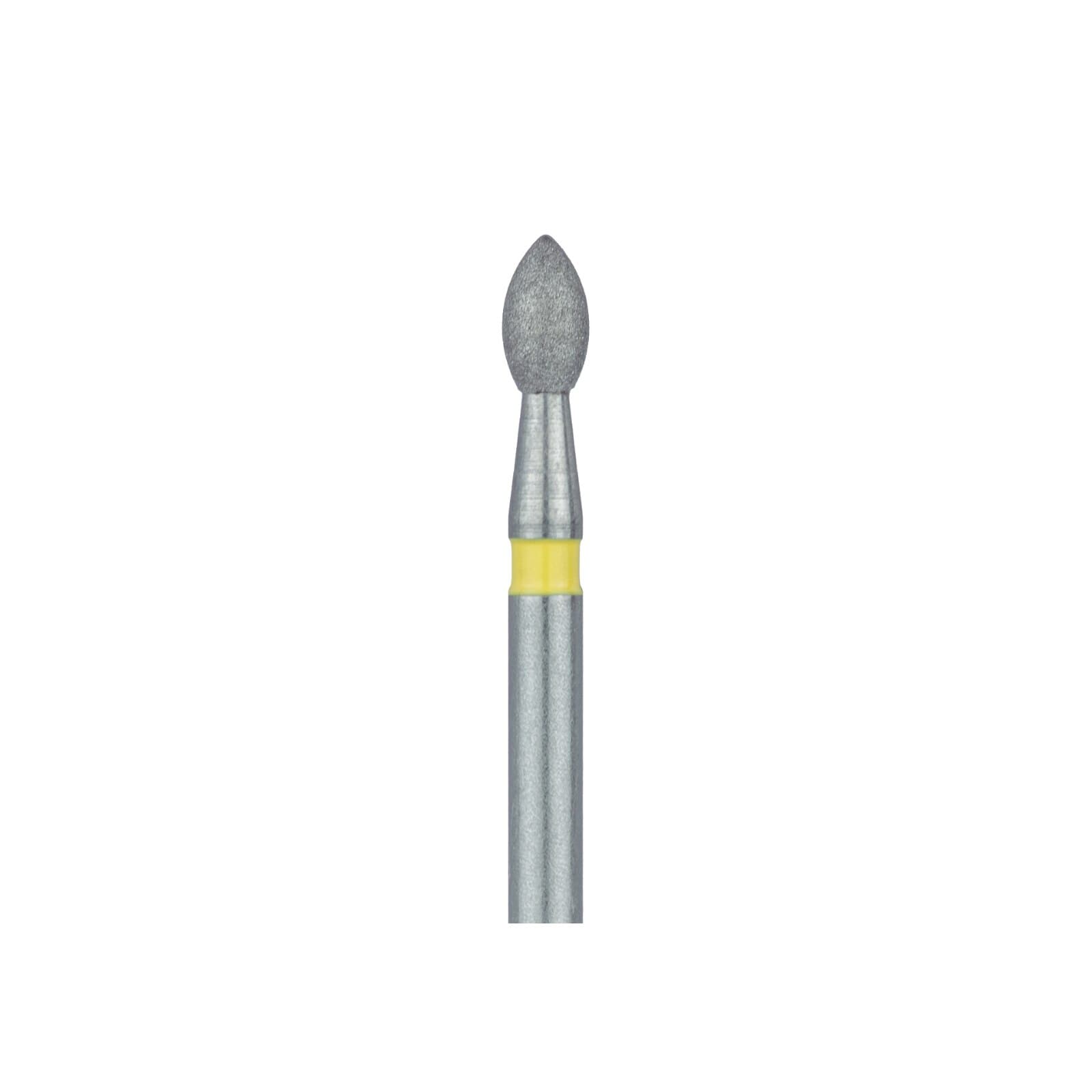 Meisinger 831C-018-FG Diamond Bur, Extra Fine (X-Fine), Pointed Football, Friction Grip, 1.8 mm Head Diameter, 5/Pk thumbnail 3