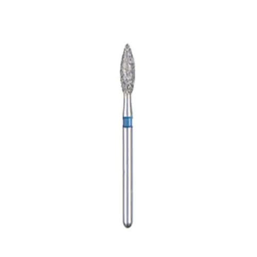 BluWhite Diamond™ Bur FG630XC, Friction Grip, Football Shape, Extra Coarse, Black Ring, Occlusal, 2.3 mm Diameter, 5.2 mm Length, 5/Pkg - BluWhite Diamond™ Burs – FG, Football, 5/Pkg - Extra Coarse, Black, Occlusal, # 630XC, 2.3 mm Diameter, 5.2 mm Length - Image 1