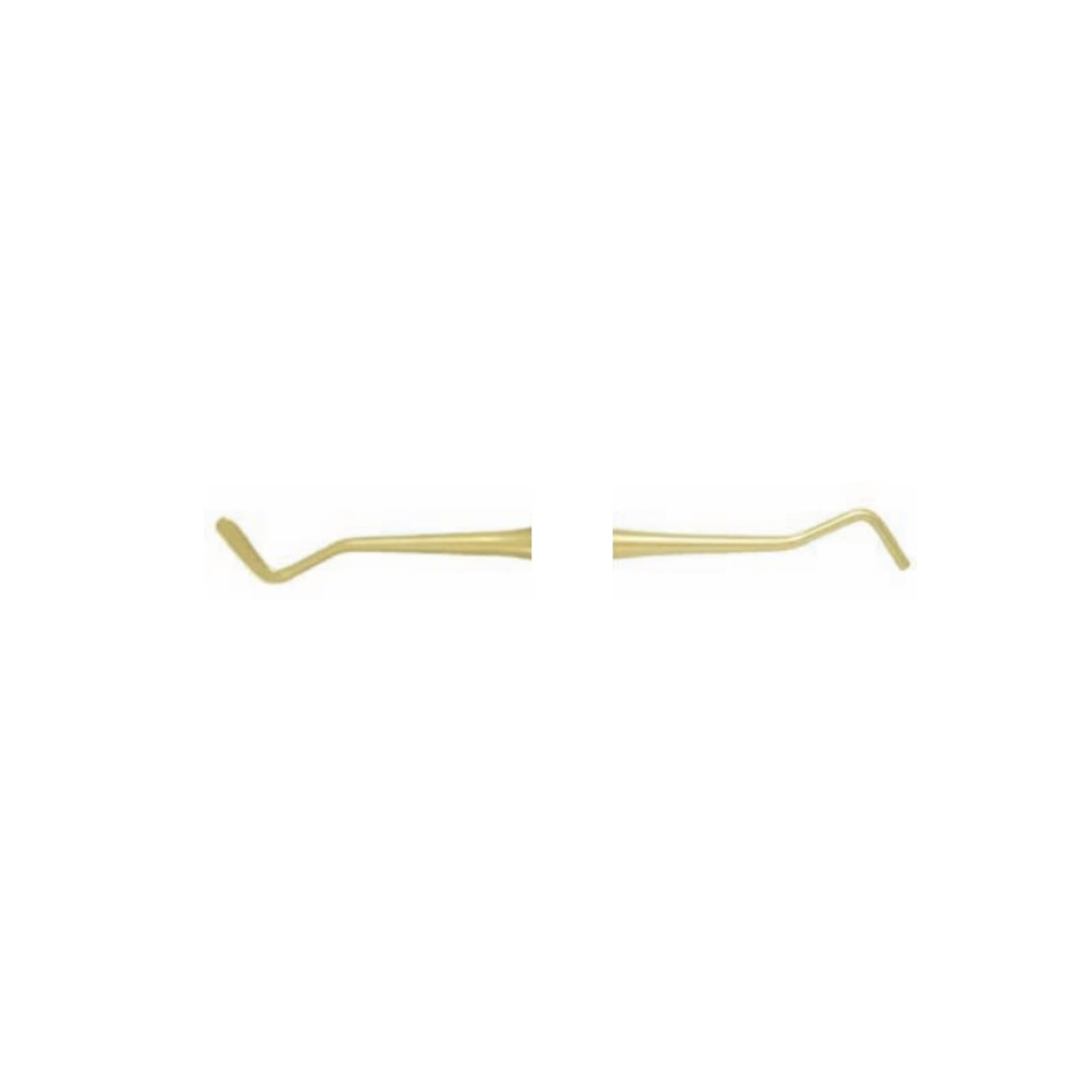 Nordent Composite Placement Instrument, Double-Ended, Paddle/Condenser #3, Titanium Nitride Coated, DuraLite ColorRings Handle thumbnail 3