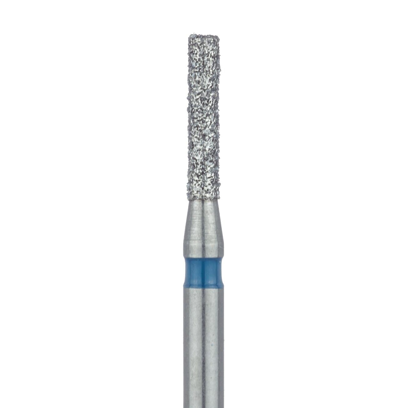 Meisinger FG #837G-012 Coarse Diamond Bur, Flat End Cylinder, 1.2 mm Head, 6 mm Working Length, Green, 5/Pk thumbnail 4