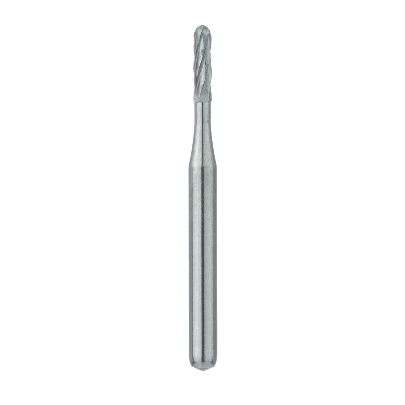 Meisinger HM21RX-010-FG Tungsten Carbide Bur, Round-End Cylinder, Crosscut, Friction Grip, 1.0 mm, 5/Pkg thumbnail 2