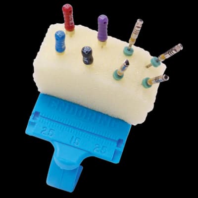 Jordco Original EndoRing Hand-Held Endodontic Instrument Organizer, Blue, 1/Pk, ER-S thumbnail 6