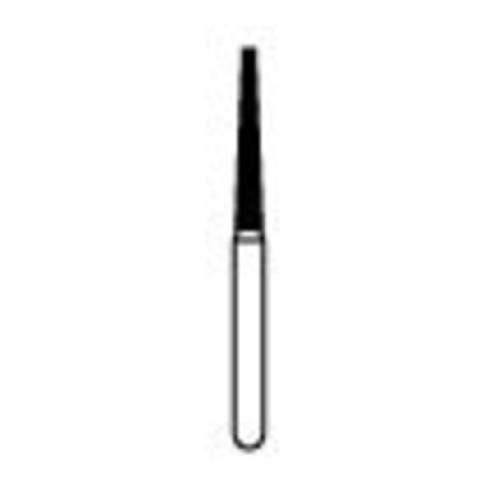 NTI Diamond Bur, FG, Taper Flat End, #848-014, 1.4 mm, Coarse, Green, 5/Pk, C848-014 thumbnail 7