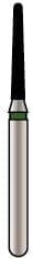 Alpen X1 Single-Use Diamond Bur, FG, #856-012M, Round End Taper, Medium Grit, 1.2 mm, Gray, 25/Pk, X856M012 thumbnail 2