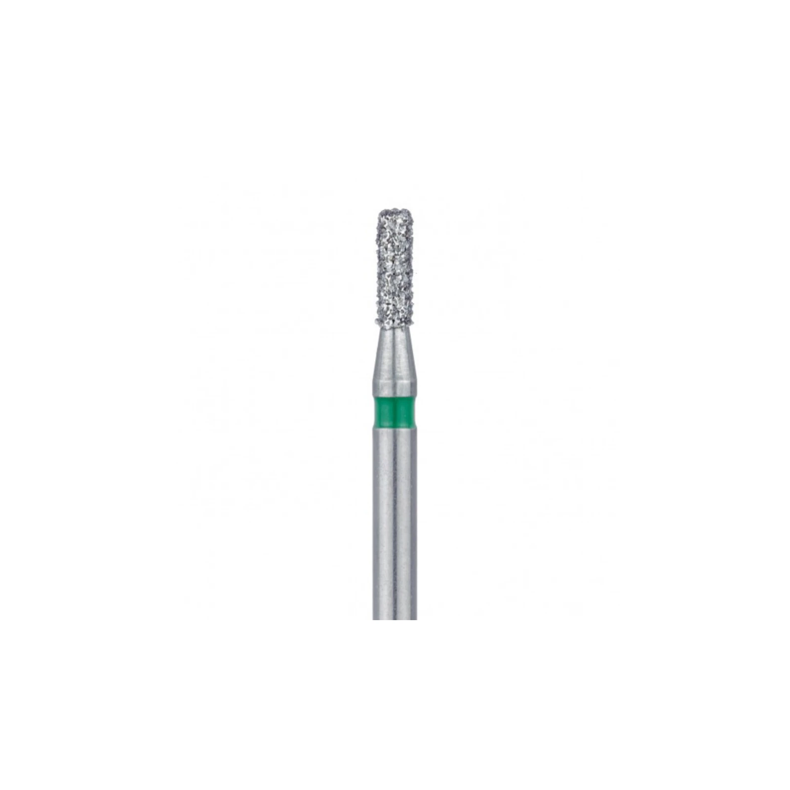 Meisinger 842-018-FG Diamond Bur, Medium Grit, Cylinder Round End, Friction Grip, 1.8 mm Head Diameter, 5/Pk - Meisinger Diamonds 842-018-FG Medium 5/Pk - Image 1