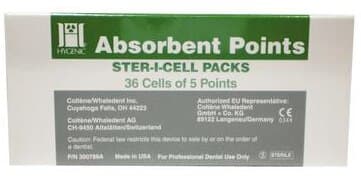 Hygenic Ster-I-Cell Absorbent Paper Points, Medium, Conventional Taper, Sterile, 180/Box, H03204 thumbnail 10