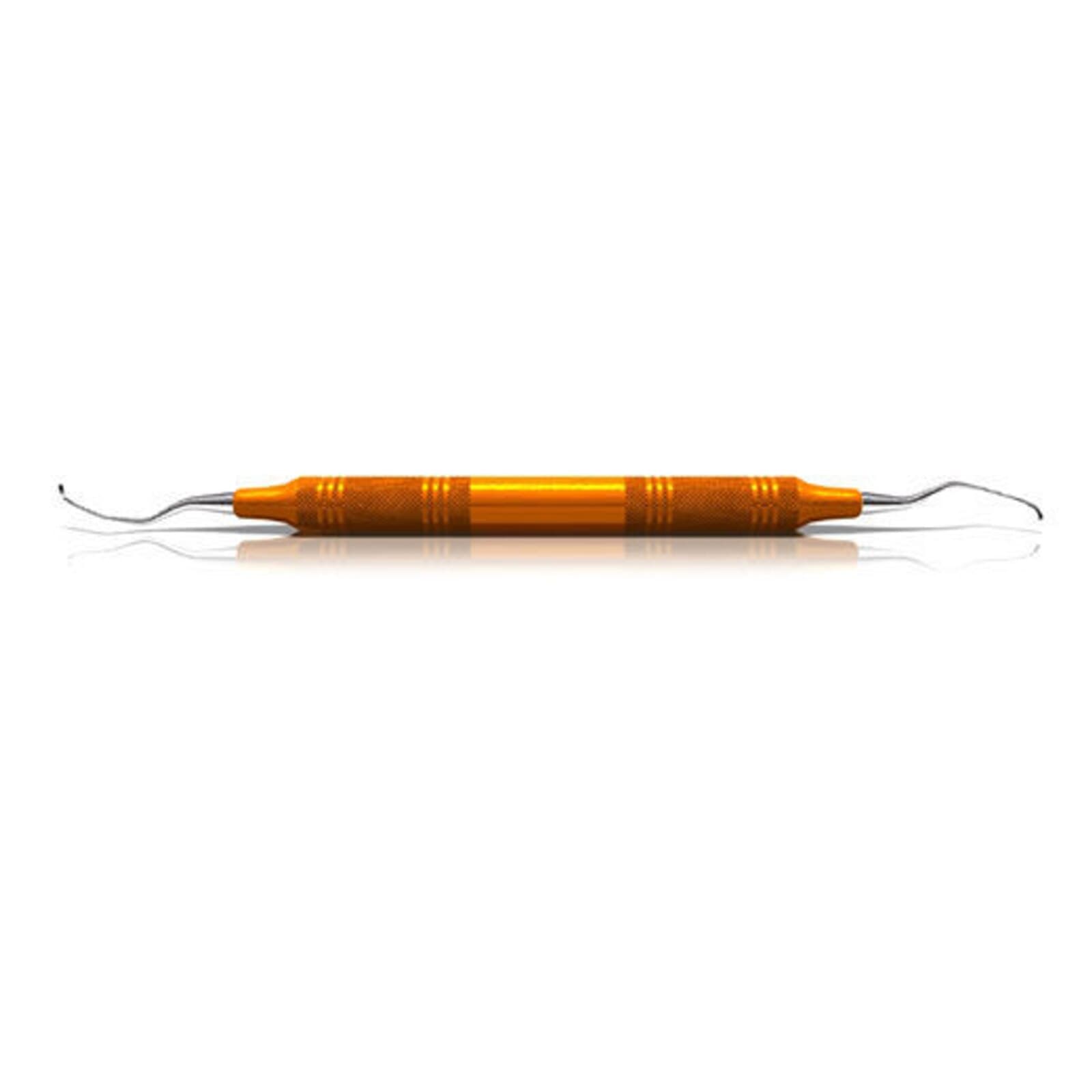 American Eagle Gracey +3 Access Curette, #15/16, EagleLite Resin Handle, 3/8", Orange, Double End, AEGA15-16X thumbnail 2