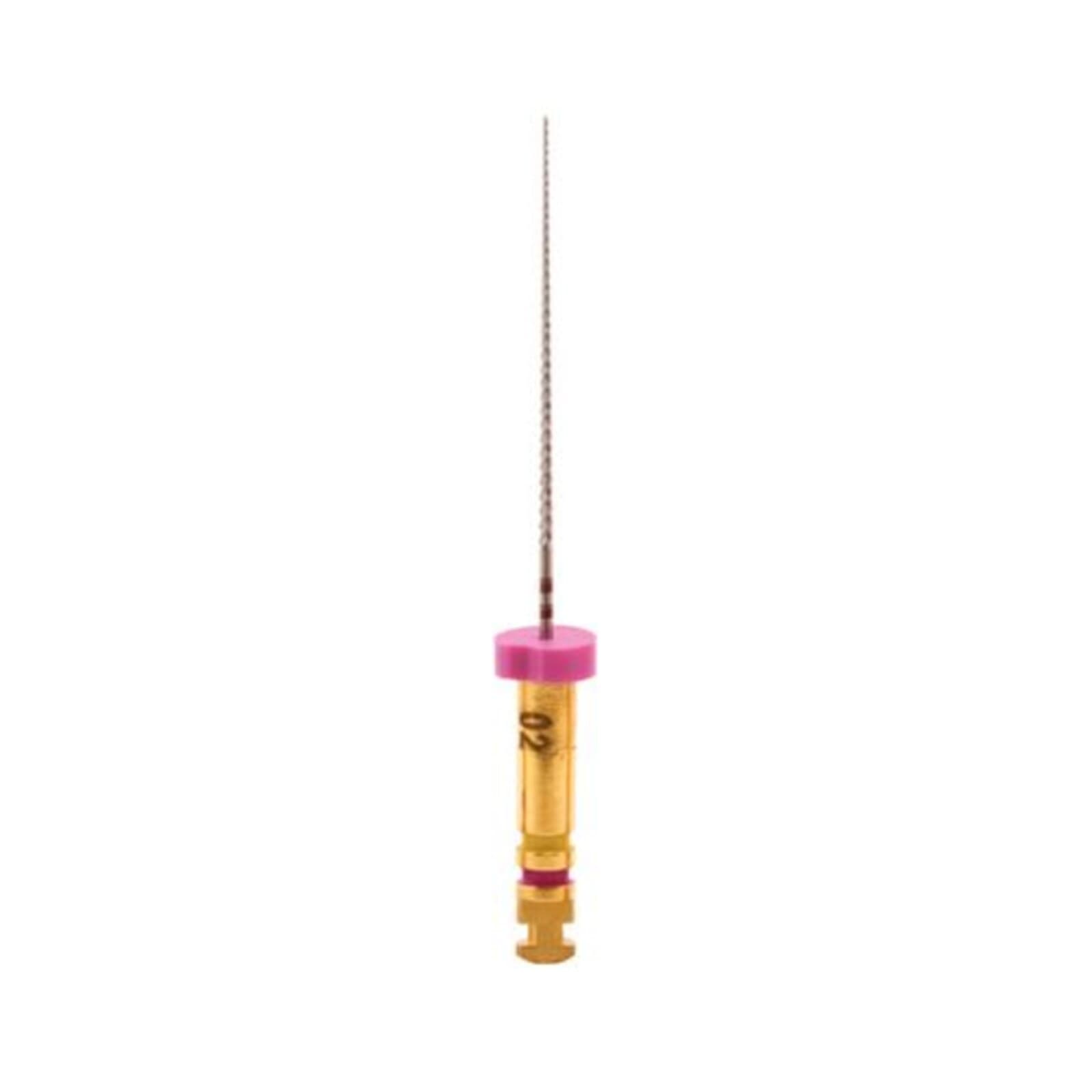 K3 Nickel-Titanium Rotary Endodontic Files, #20, .02 Taper, 21 mm, Yellow, 6/Pkg, 825-2201 thumbnail 8