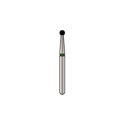 Alpen X1 Single-Use Diamond Bur, FG, #801-016C, Ball/Round, Coarse, Green, 1.6 mm, 25/Pk, X801C016 thumbnail 2