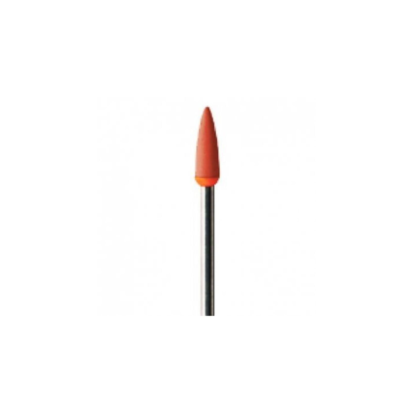Meisinger Diamond Polisher, Flame/Point, Fine, Red/Orange, HP Shank, 4.0mm, 2/Pk, 9742F-040-HP-R/O thumbnail 4